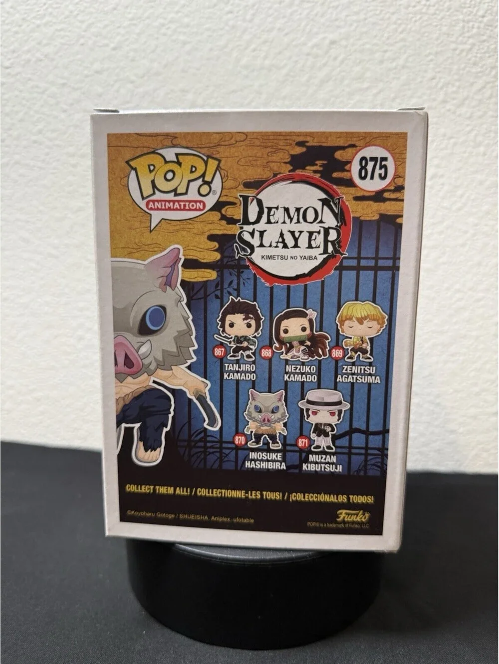 Funko Pop! Animation Demon Slayer Inosuke Hashibira (Flocked) #875 Chalice